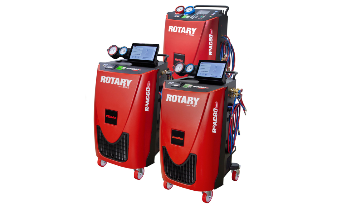 Rotary Announces Arrival of Fully Automatic Air Conditioning Recharging Machines